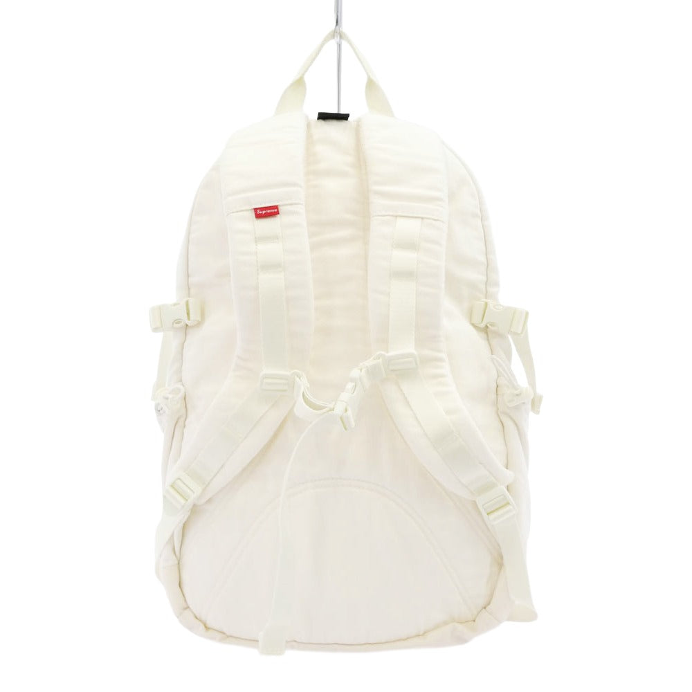 Supreme シュプリーム 25AW Denim Backpack デニム バックパック リュック バッグ ホワイト系【極上美品】【中古】