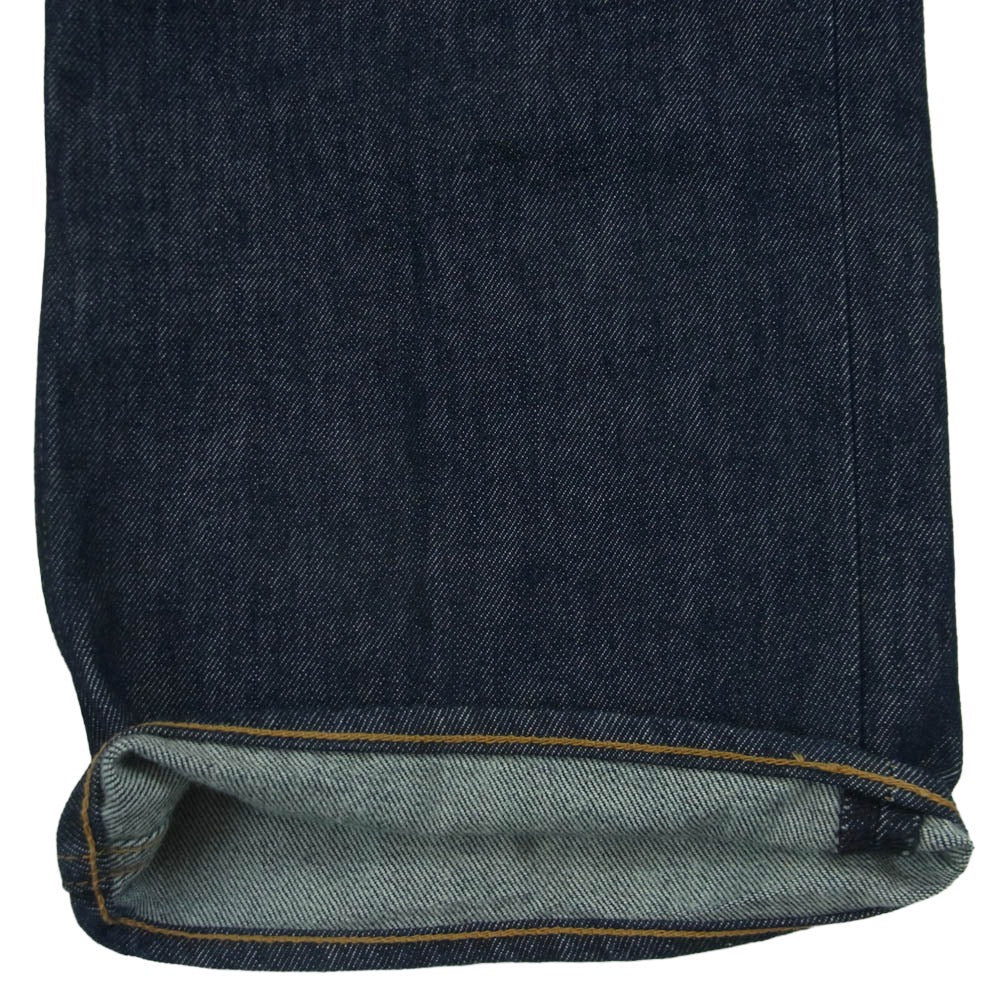 AURALEE オーラリー A00P01DM HARD TWIST DENIM 5P PANTS ハンドツイル デニム パンツ インディゴブルー系 32【中古】
