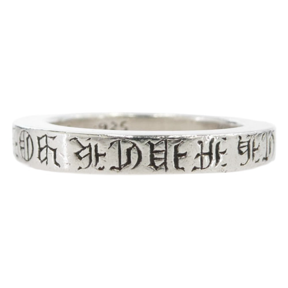 CHROME HEARTS クロムハーツ（原本無） 3mm SPACER FUCKYOU 3mm スペーサー ファックユー リング シルバー系 約14.5号【中古】