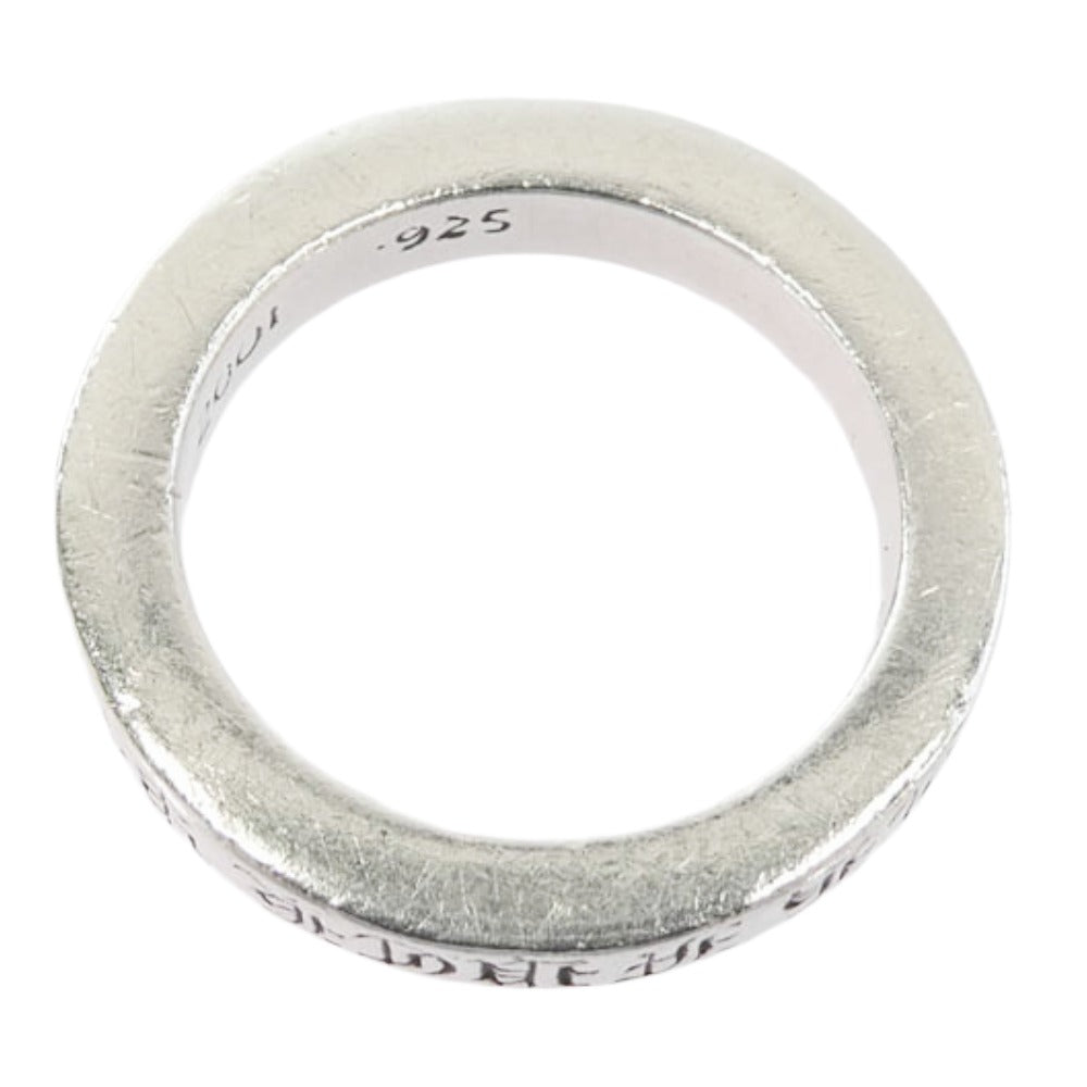 CHROME HEARTS クロムハーツ（原本無） 3mm SPACER FUCKYOU 3mm スペーサー ファックユー リング シルバー系 約14.5号【中古】
