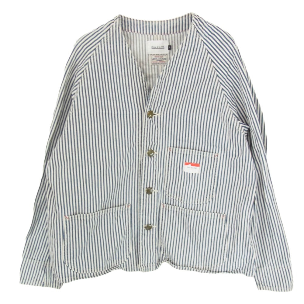 キャルオーライン cal181-004scs ENGINEERS JACKET エンジニア ジャケット インディゴブルー系 M【中古】