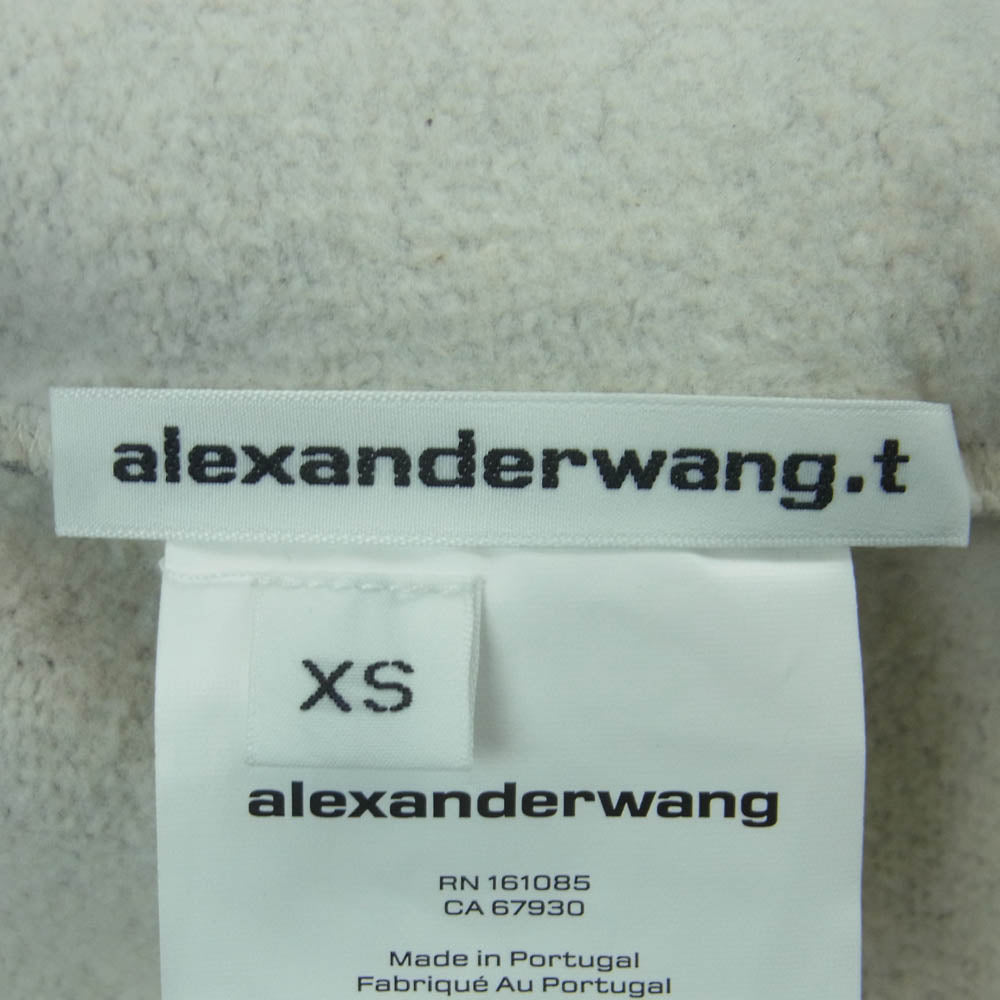 Alexander Wang アレキサンダーワン 4CC2254427 スウェット ショーツ ハーフ ショート パンツ グレー系 XS【中古】