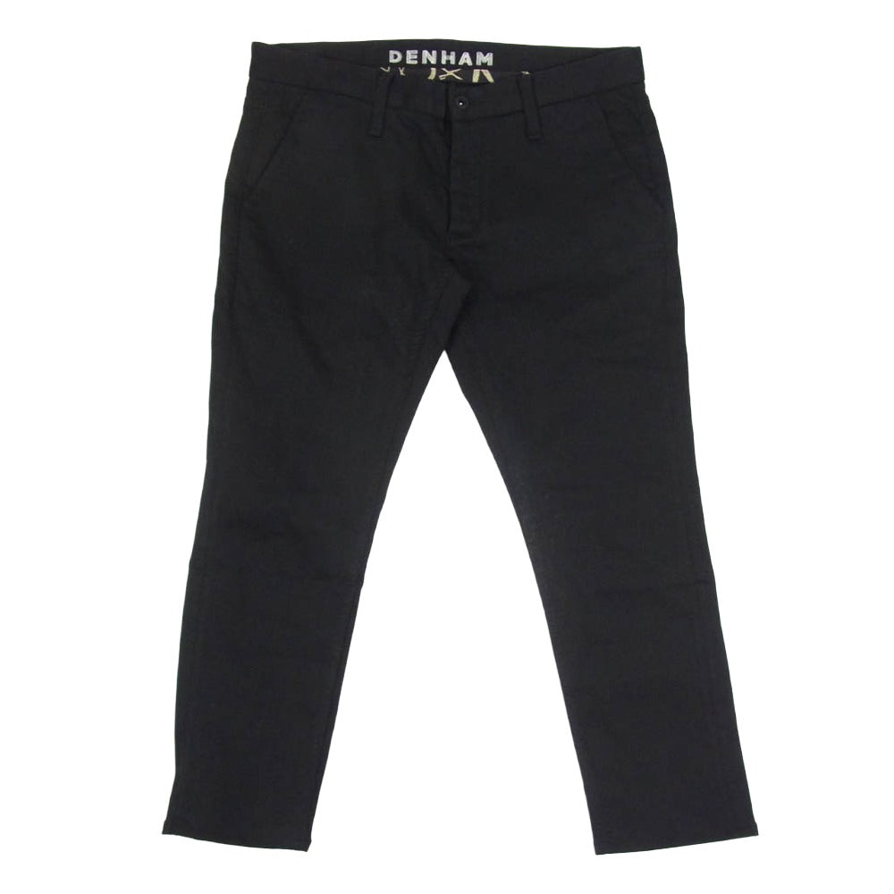 DENHAM デンハム 01-21-10-10-040 YORK ヨーク テーパード ブラックデニム パンツ ブラック系 34【中古】