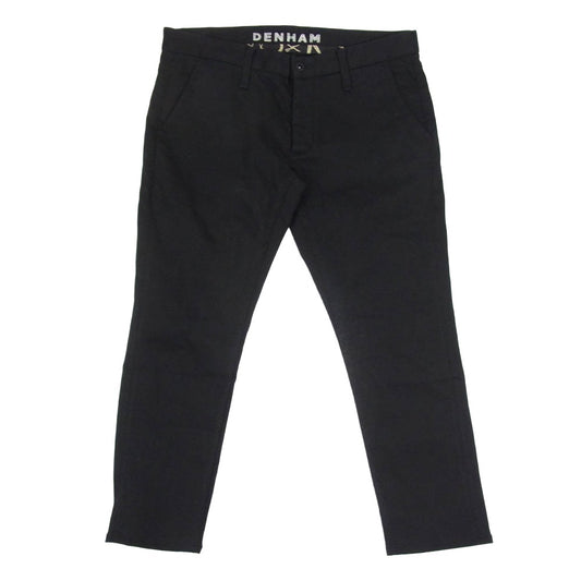 DENHAM デンハム 01-21-10-10-040 YORK ヨーク テーパード ブラックデニム パンツ ブラック系 34【中古】