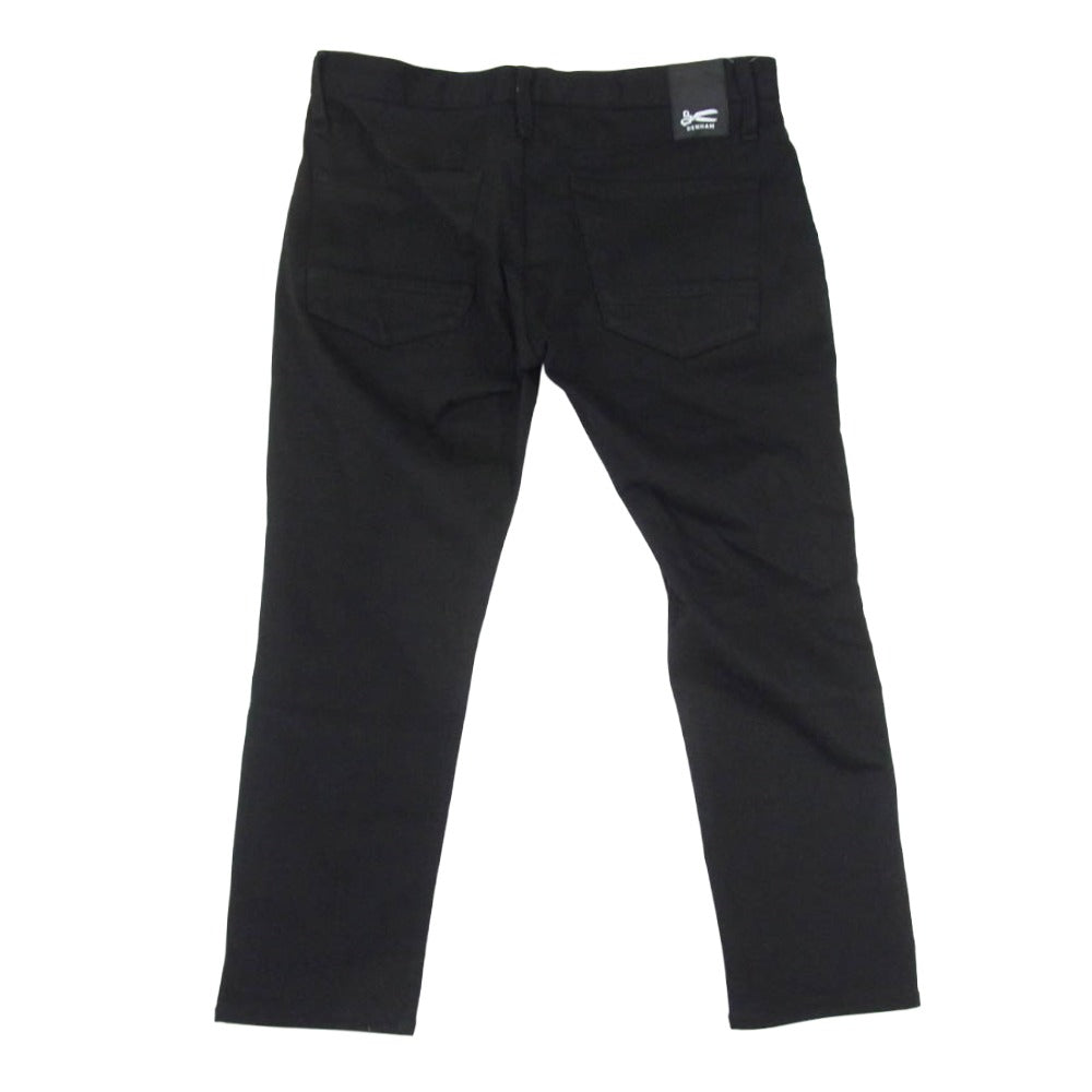 DENHAM デンハム 01-21-10-10-040 YORK ヨーク テーパード ブラックデニム パンツ ブラック系 34【中古】