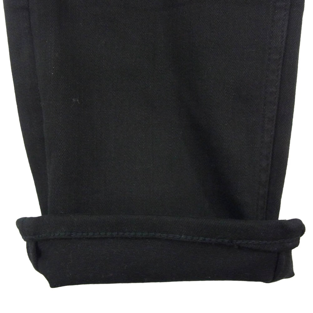 DENHAM デンハム 01-21-10-10-040 YORK ヨーク テーパード ブラックデニム パンツ ブラック系 34【中古】