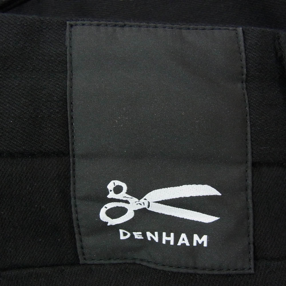 DENHAM デンハム 01-21-10-10-040 YORK ヨーク テーパード ブラックデニム パンツ ブラック系 34【中古】