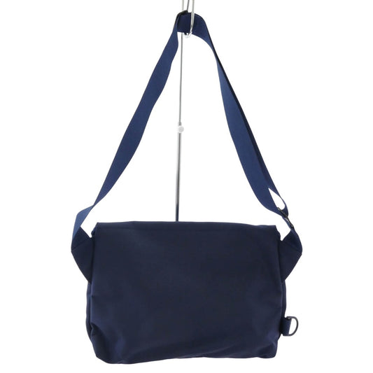 BRIEFING ブリーフィング USA製 BEAMS PLUS FLEET MESSENGER メッセンジャーバッグ ショルダーバッグ ネイビー系【中古】