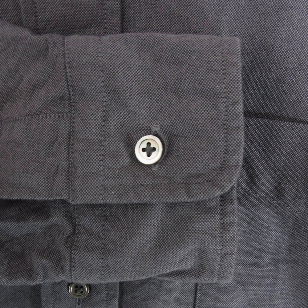 GRAPHPAPER グラフペーパー 22AW GM223-50020B Oxford LS B.D Box Shirt オックスフォード オーバーサイズ ボタンダウン シャツ グレー系 1【中古】