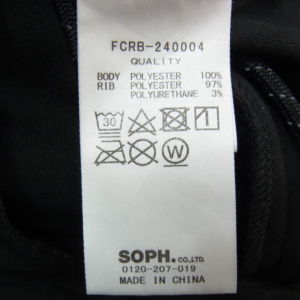 F.C.R.B. エフシーアールビー 24SS FCRB-240004 PDK RIBBED PANTS リブド パンツ ブラック系 L【中古】