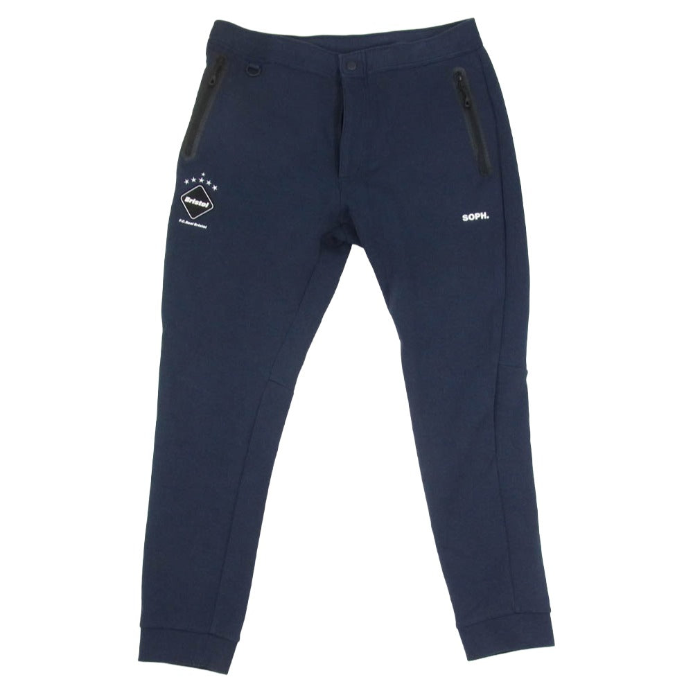 F.C.R.B. エフシーアールビー FCRB-240045 TECH SWEAT TRAINING PANTS テックスウェット トレーニング パンツ ネイビー系 L【中古】