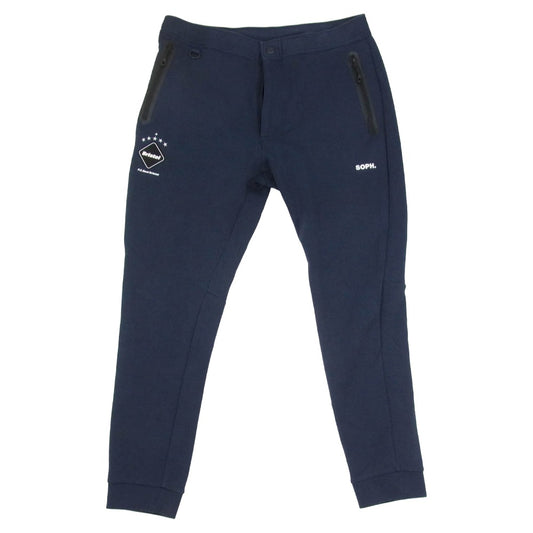 F.C.R.B. エフシーアールビー FCRB-240045 TECH SWEAT TRAINING PANTS テックスウェット トレーニング パンツ ネイビー系 L【中古】