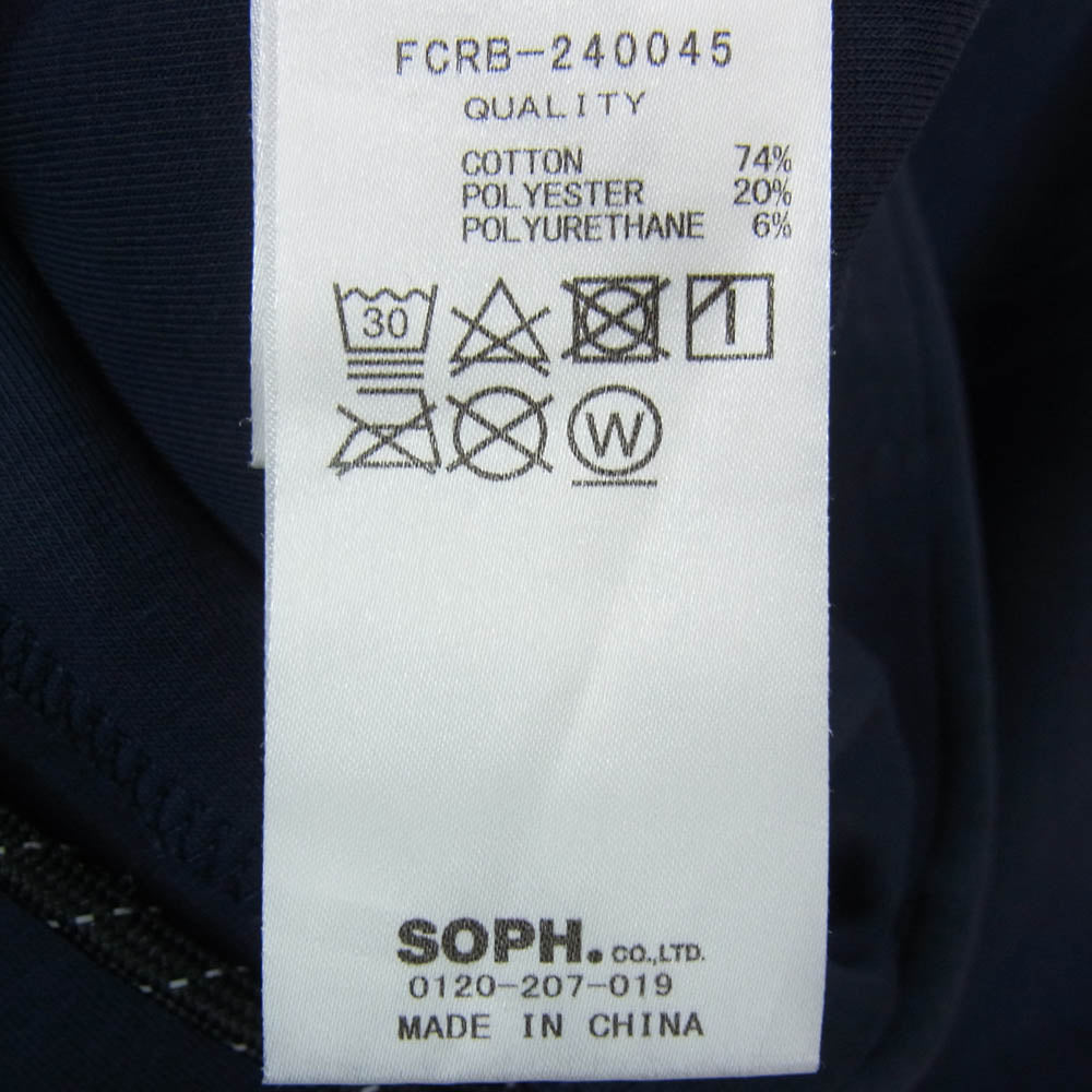 F.C.R.B. エフシーアールビー FCRB-240045 TECH SWEAT TRAINING PANTS テックスウェット トレーニング パンツ ネイビー系 L【中古】