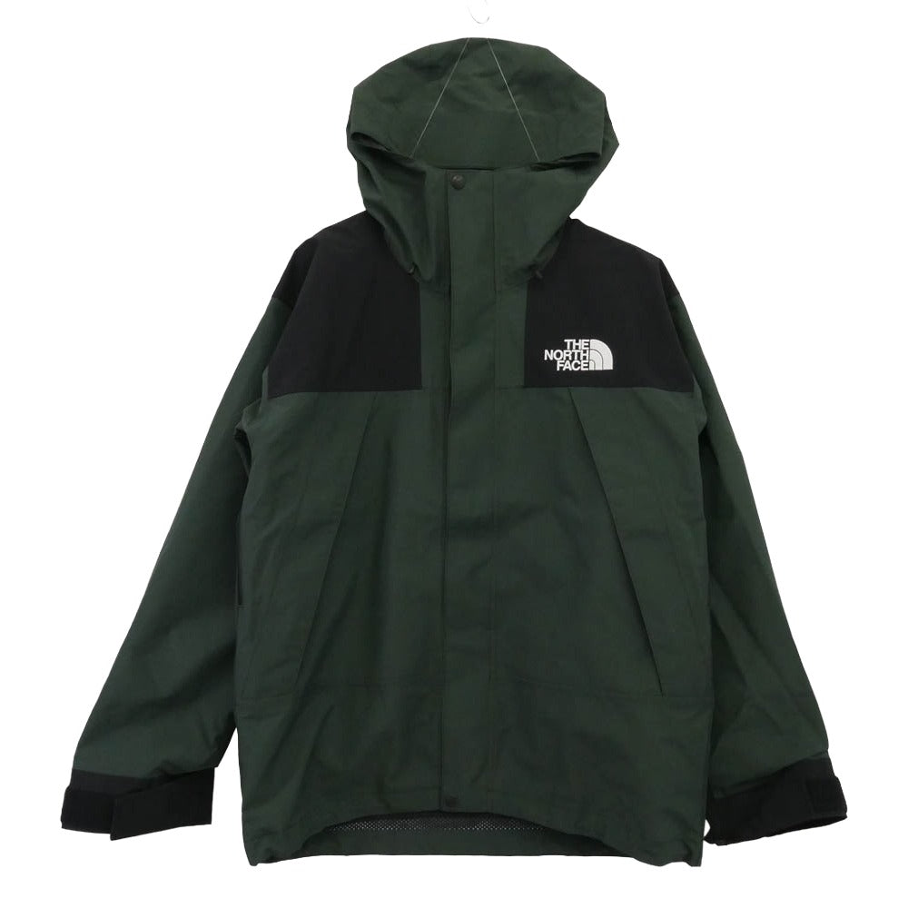THE NORTH FACE ノースフェイス NP62510 Mountain Jacket マウンテン ジャケット ゴアテックス グリーン系 ブラック系 M【中古】