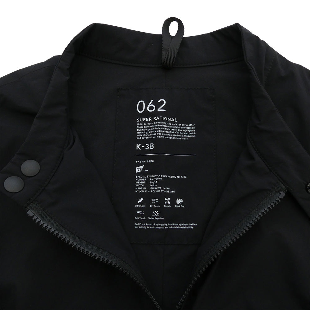 ケースリービー 062 ストレッチ シングル ライダース ジャケット ブラック系 サイズ表記なし【中古】