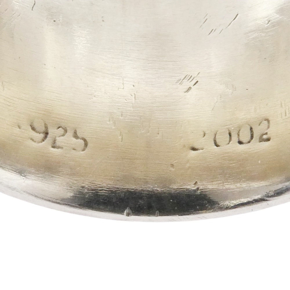 CHROME HEARTS クロムハーツ（原本無） CLSSC OVAL STAR クラシック オーバルスター リング シルバー シルバー系 24号【中古】