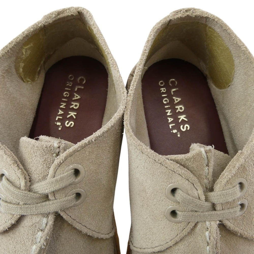 Clarks クラークス 21621 Desert TREK スエード デザート トレック シューズ ベージュ系 EU39【中古】