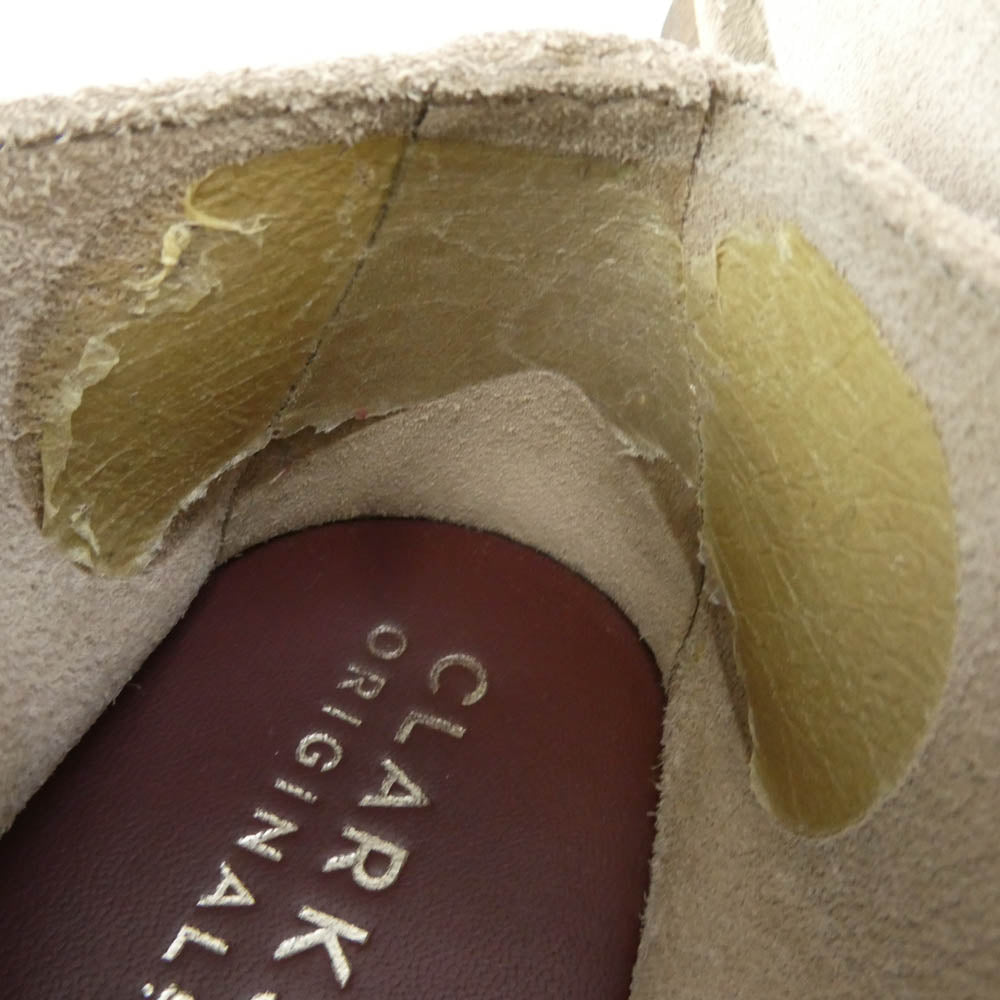 Clarks クラークス 21621 Desert TREK スエード デザート トレック シューズ ベージュ系 EU39【中古】