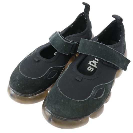 グラウンズ MARY JANE メリージェーン スニーカー ブラック系 25cm【中古】