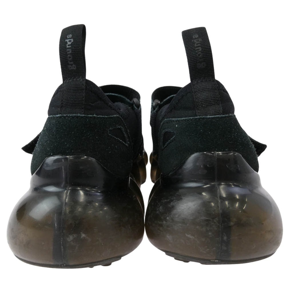 グラウンズ MARY JANE メリージェーン スニーカー ブラック系 25cm【中古】