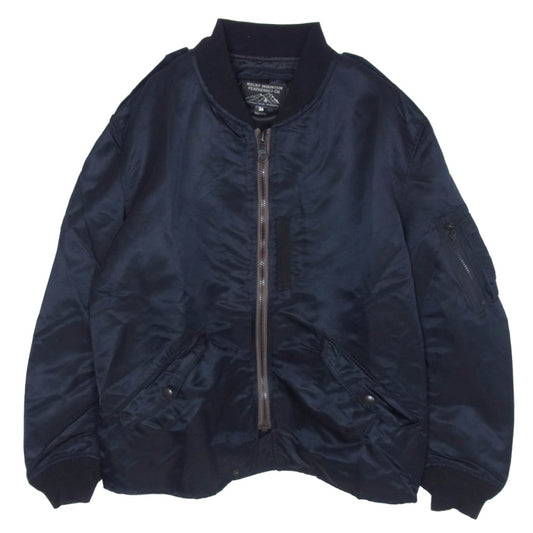 Rocky Mountain FeatherBed ロッキーマウンテンフェザーベッド 250-581-01 RMFB GRAND TETON L-2CA JACKET ボンバージャケット ブルゾン ブラック系 36【中古】