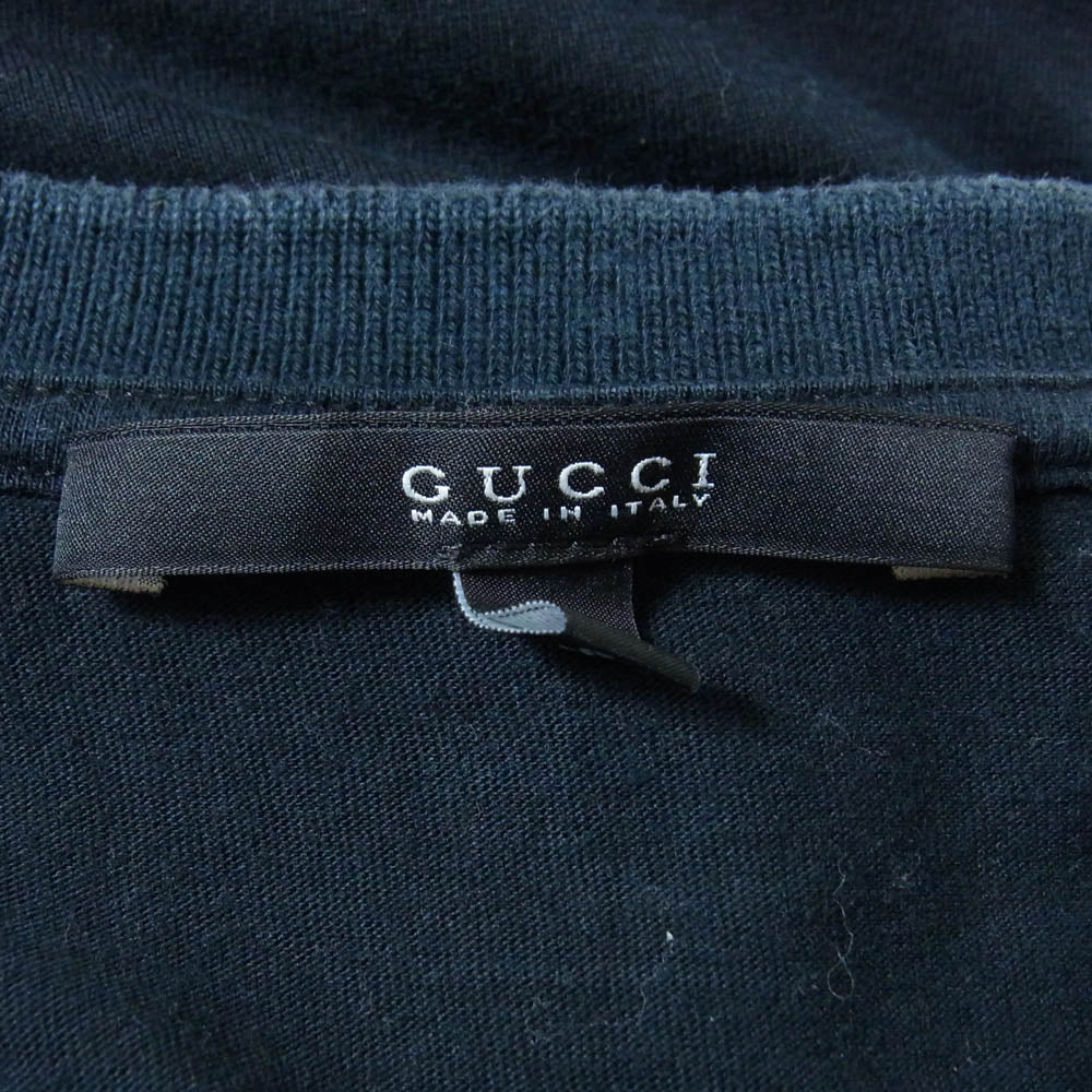 GUCCI グッチ 半袖 Tシャツ Vネック シェリーライン Mサイズ
