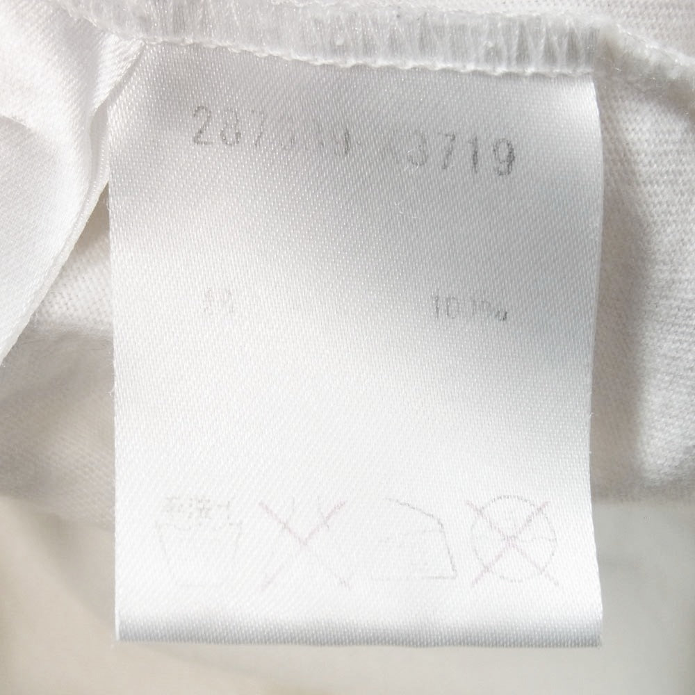 GUCCI グッチ 287689 X3719 インターロッキング GGロゴ チェック柄 Tシャツ 半袖カットソー ホワイト系 S【中古】