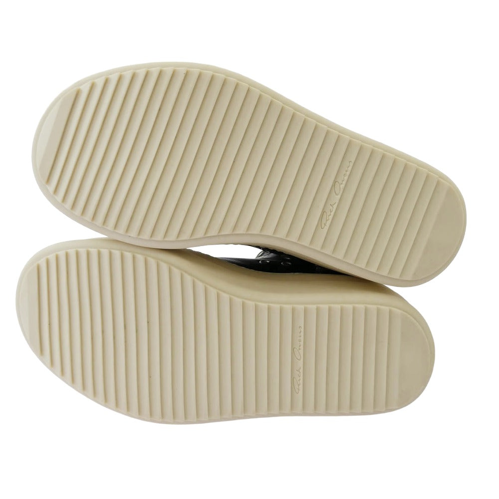 Rick Owens リックオウエンス RU01E5859-LCO MEGA BUMPER SNEAKS メガバンパー スニーカーズ ラモーンズ ブラック系 オフホワイト系 42【美品】【中古】