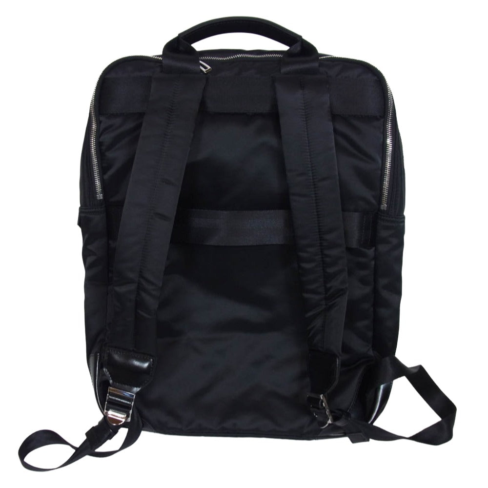 PELLE MORBIDA ペッレモルビダ HYDROFOIL ハイドロフォイル バックパック ビジネス リュック ブラック系【中古】