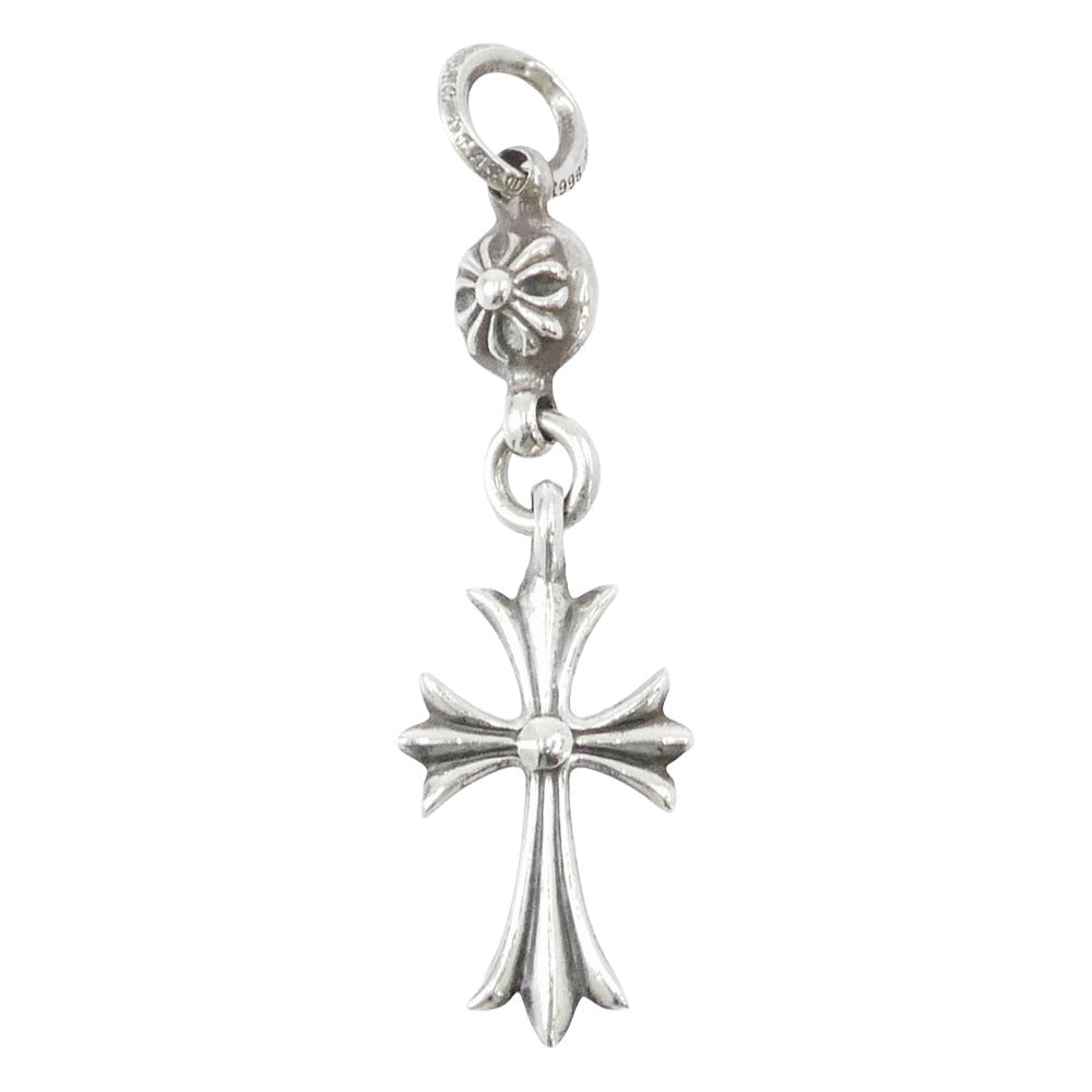 CHROME HEARTS クロムハーツ（原本無） 1B TNY CH CRS 1ボール タイニー CHクロス チャーム ネックレス ペンダントトップ シルバー系【中古】