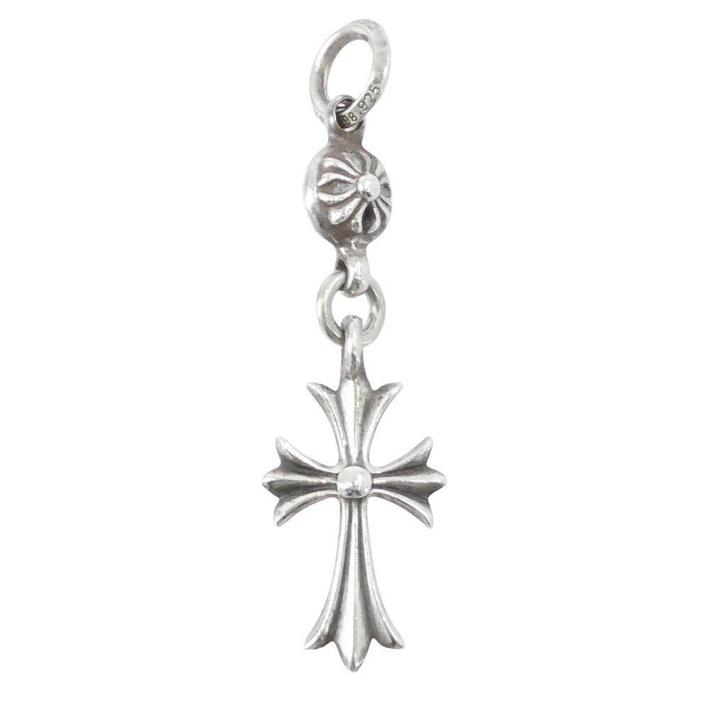 CHROME HEARTS クロムハーツ（原本無） 1B TNY CH CRS 1ボール タイニー CHクロス チャーム ネックレス ペンダントトップ シルバー系【中古】