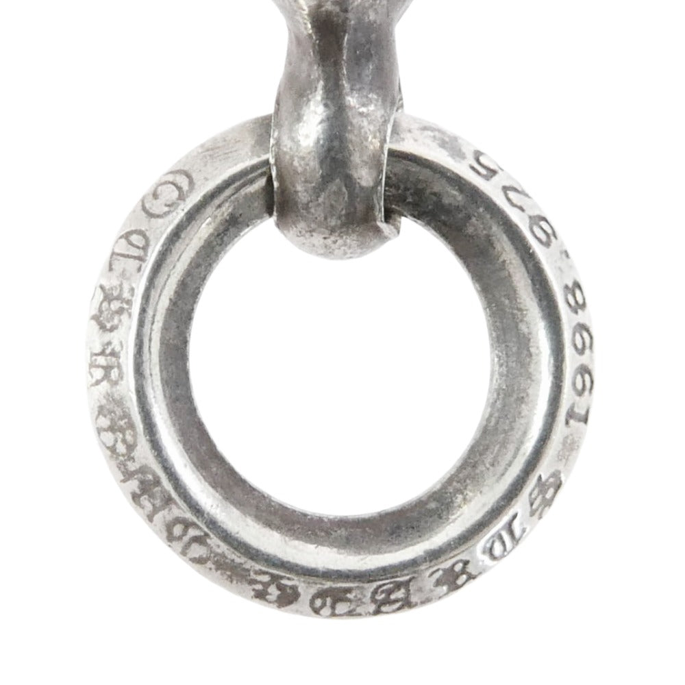 CHROME HEARTS クロムハーツ（原本無） 1B TNY CH CRS 1ボール タイニー CHクロス チャーム ネックレス ペンダントトップ シルバー系【中古】