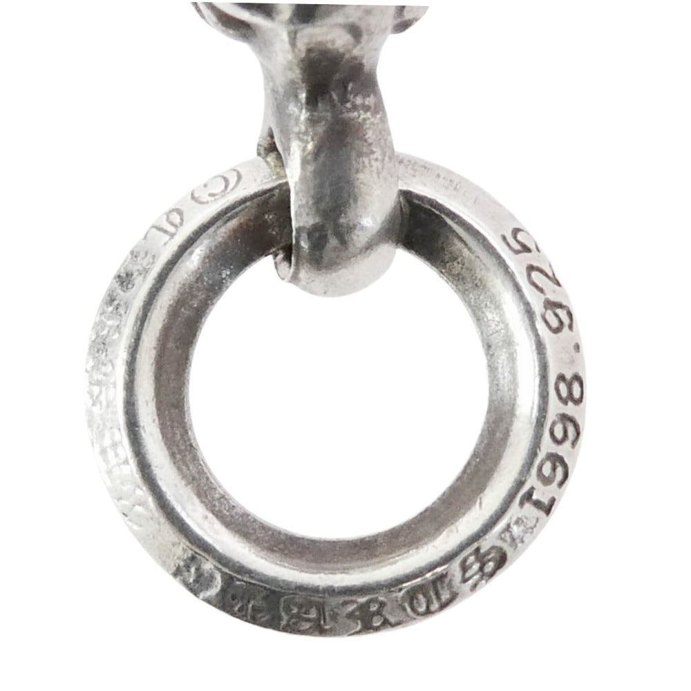 CHROME HEARTS クロムハーツ（原本無） 1B TNY CH CRS 1ボール タイニー CHクロス チャーム ネックレス ペンダントトップ シルバー系【中古】