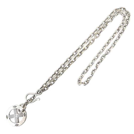 WINGROCK ウィングロック SV メディスンホイール フック チェーン ネックレス シルバー系【中古】