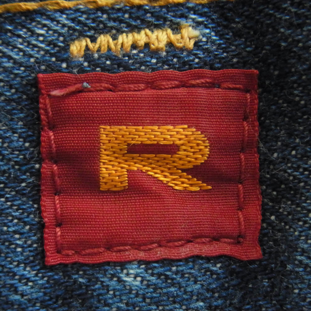 RESOLUTE リゾルト Lot 710 テーパード ストレート デニム パンツ 日本製 インディゴブルー系 W32 L32【中古】