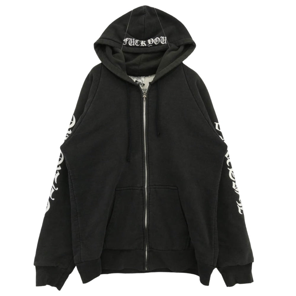 CHROME HEARTS クロムハーツ（原本無） SWTSHRT HD ZIP 裏地サーマル