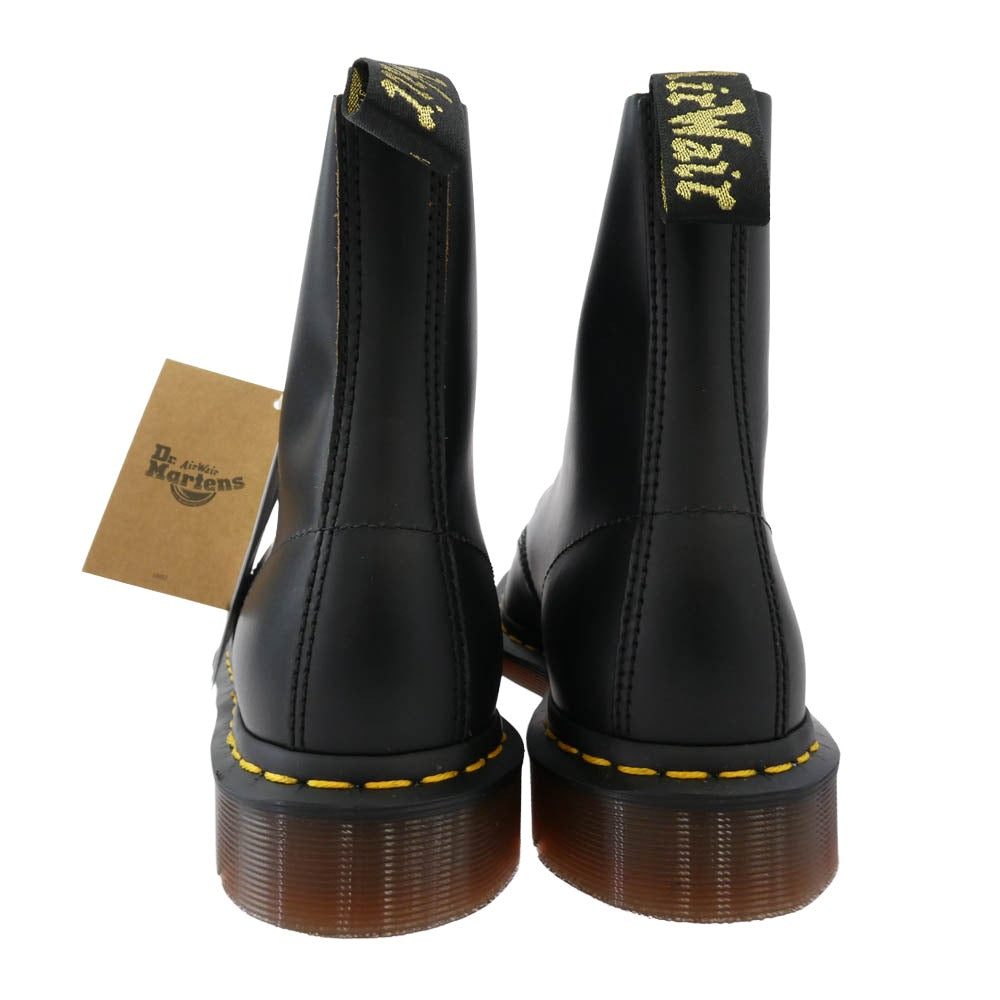 Dr.Martens ドクターマーチン VINTAGE 1460 イングランド製 1460 8EYE SHOE 8ホール ブーツ ブラック系 US8【新古品】【未使用】【中古】