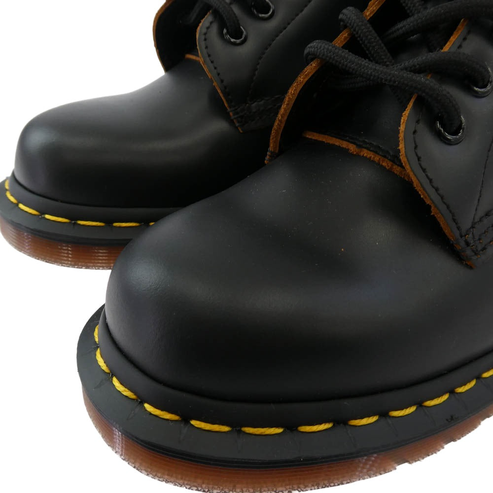 Dr.Martens ドクターマーチン VINTAGE 1460 イングランド製 1460 8EYE SHOE 8ホール ブーツ ブラック系 US8【新古品】【未使用】【中古】