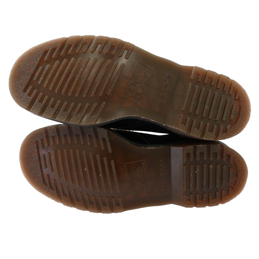 Dr.Martens ドクターマーチン VINTAGE 1460 イングランド製 1460 8EYE SHOE 8ホール ブーツ ブラック系 US8【新古品】【未使用】【中古】