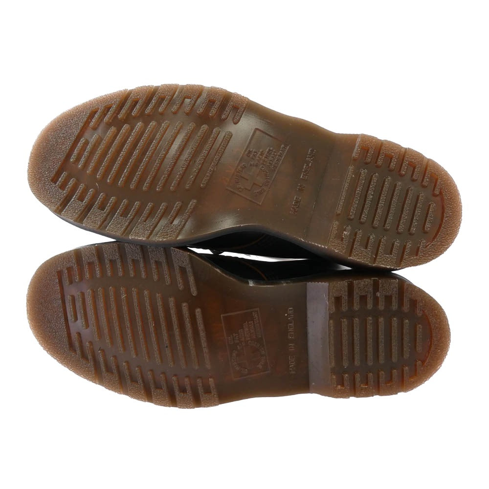 Dr.Martens ドクターマーチン VINTAGE 1460 イングランド製 1460 8EYE SHOE 8ホール ブーツ ブラック系 US8【新古品】【未使用】【中古】