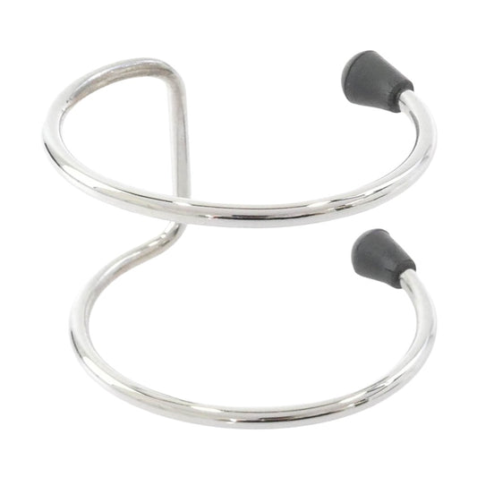 JOHN LAWRENCE SULLIVAN ジョンローレンスサリバン ダブルフレーム バングル シルバー系【中古】