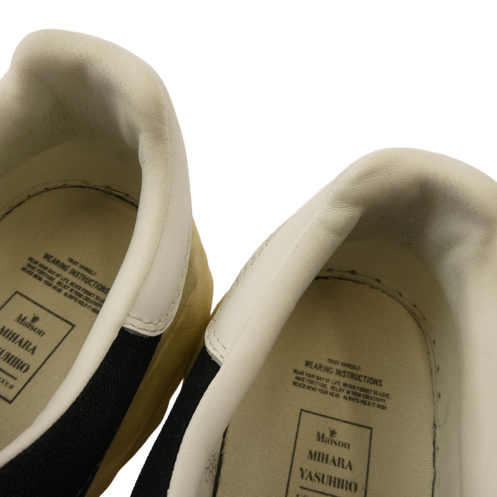 Maison MIHARA YASUHIRO メゾンミハラヤスヒロ BLAKEY ブレイキー スニーカー ブラック系 ホワイト系 43【中古】