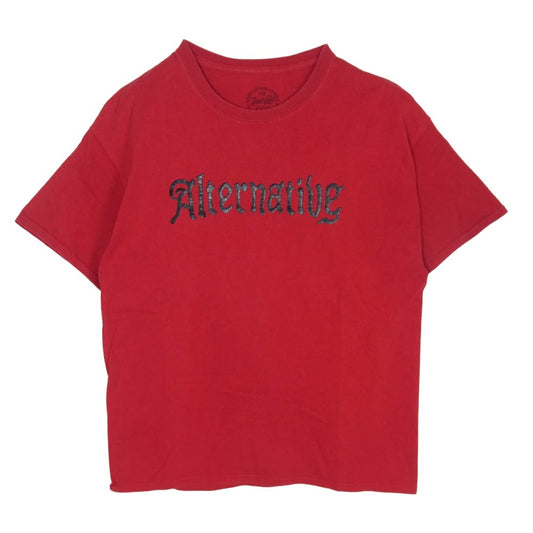 TENDERLOIN テンダーロイン T-TEE ALTERNATIVE 半袖 Tシャツ レッド系 L【中古】