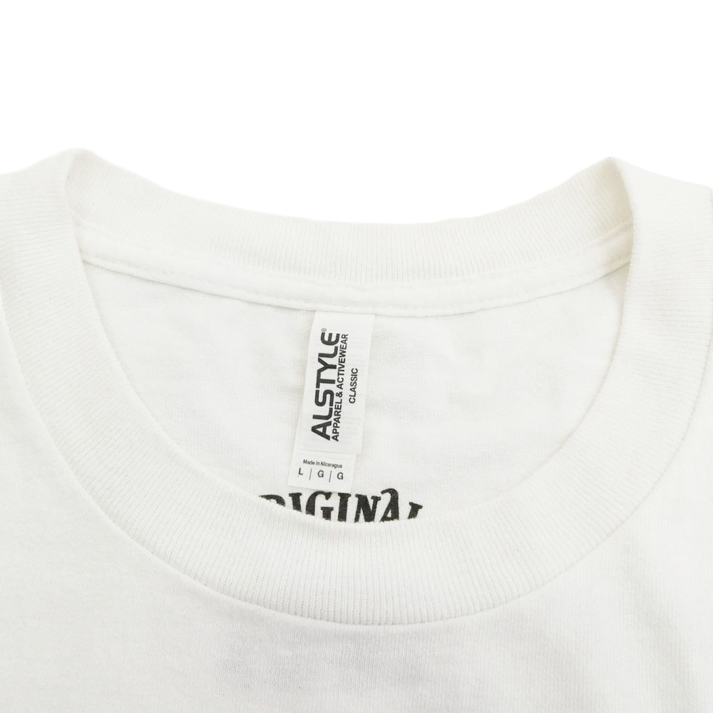 TENDERLOIN テンダーロイン 22SS TEE 3A ロゴ 半袖 Tシャツ ホワイト ホワイト系 L【中古】