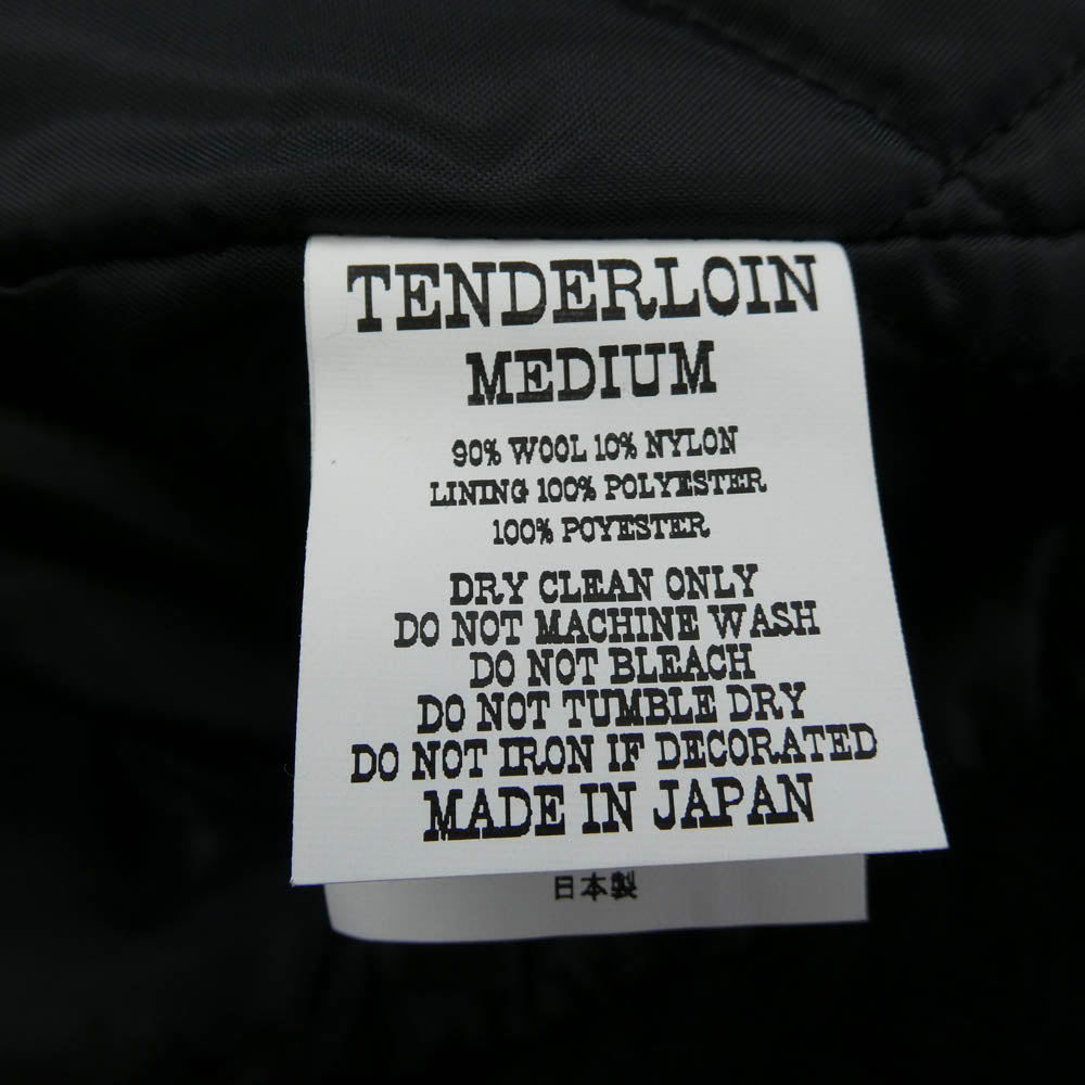 TENDERLOIN テンダーロイン 21AW MELTON VERSITY JKT メルトン バー