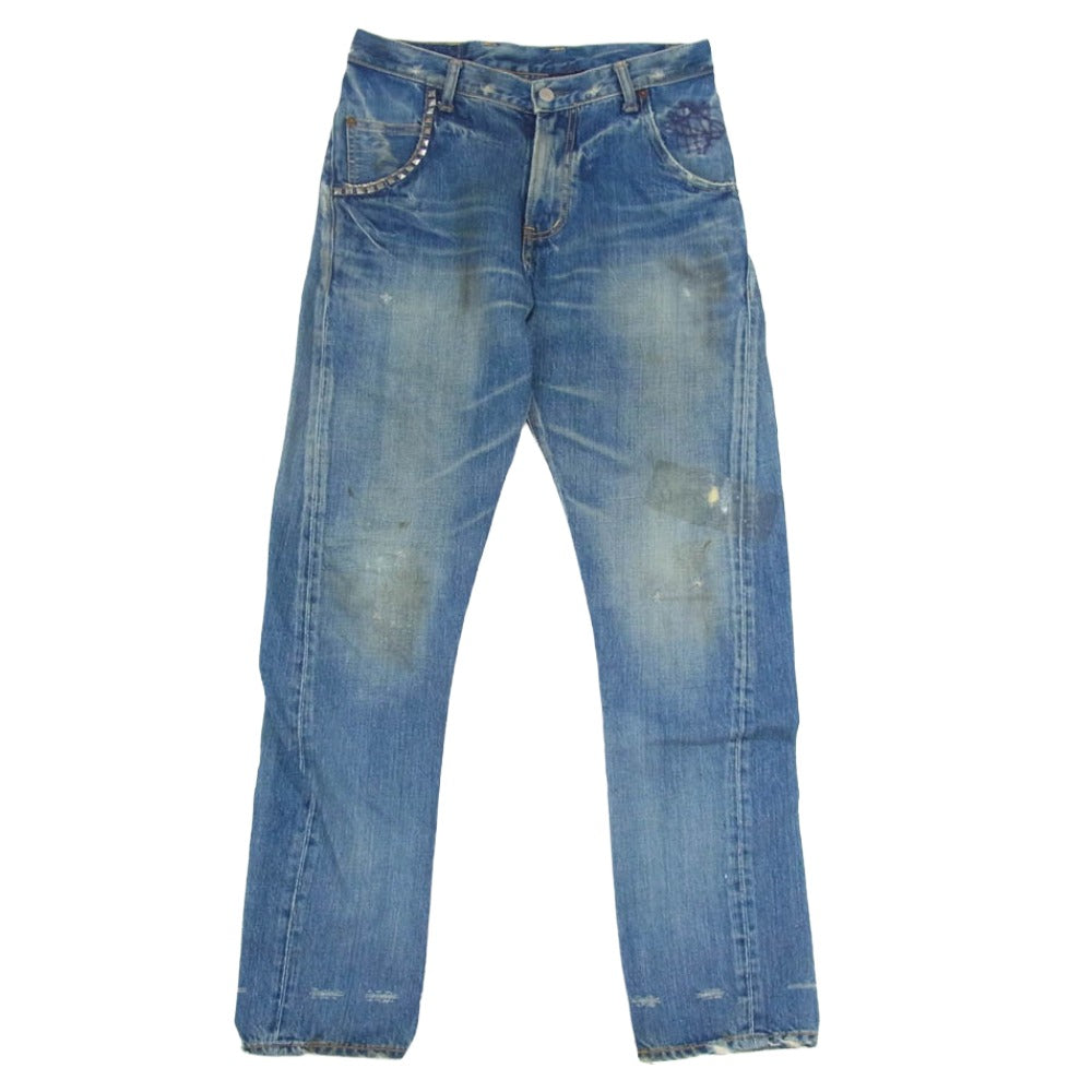 HYSTERIC GLAMOUR ヒステリックグラマー 02173AP16 デニム ドッキング