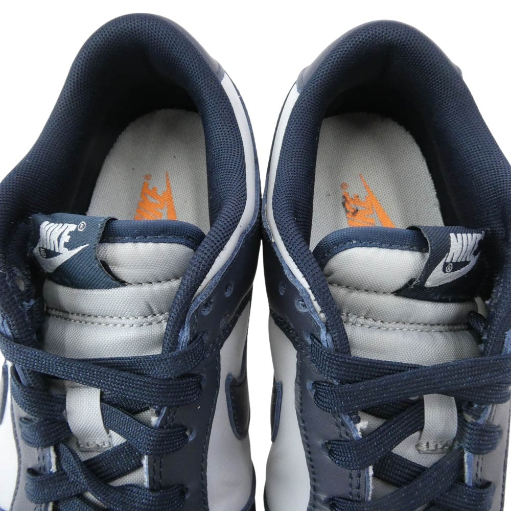 NIKE ナイキ DD1391-003 Dunk Low Championship Grey チャンピオンシップ グレー スニーカー ネイビー系 ライトブルー系 25cm【中古】
