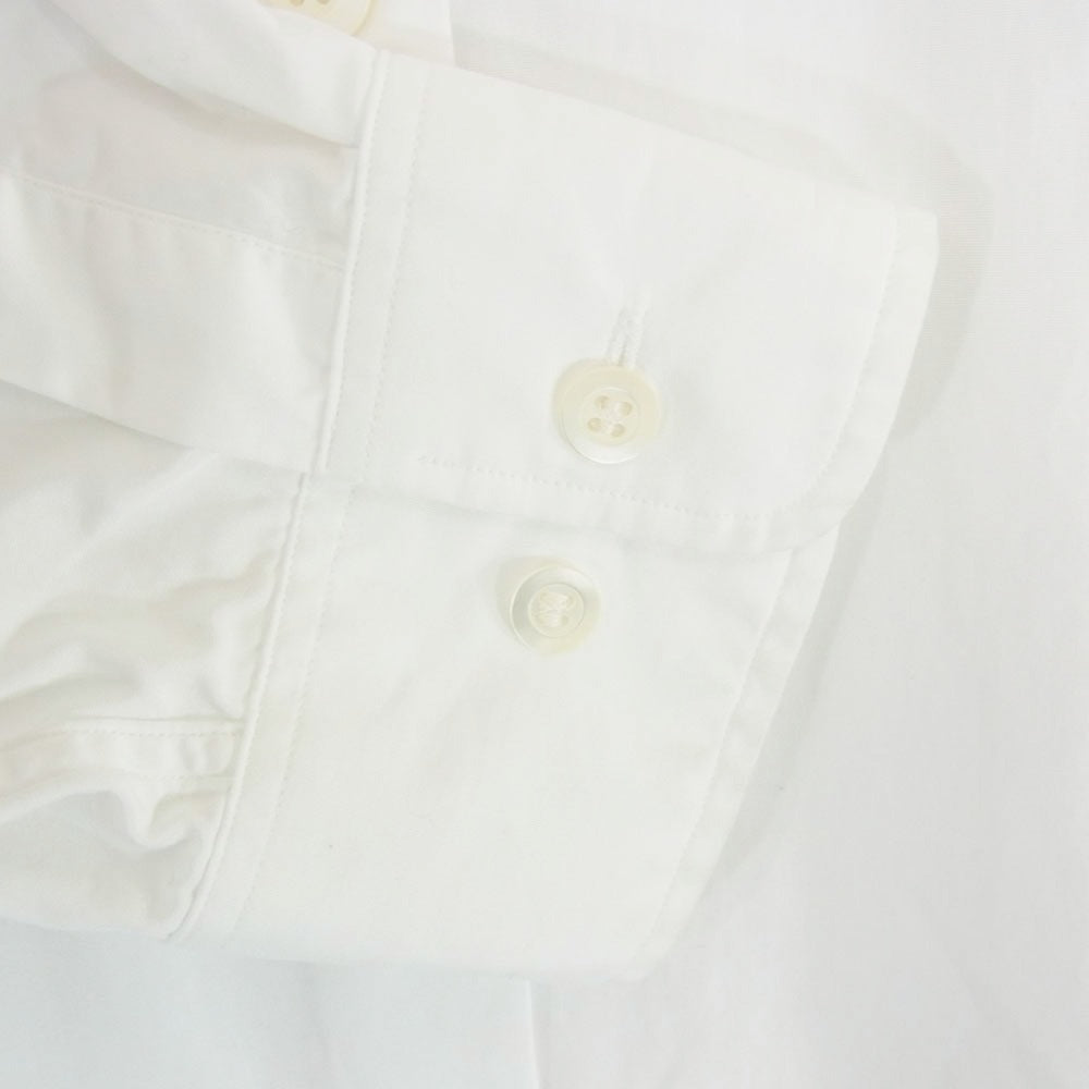 DRIES VAN NOTEN ドリスヴァンノッテン コットン オーバーサイズ 長袖 シャツ ホワイト系 M【中古】