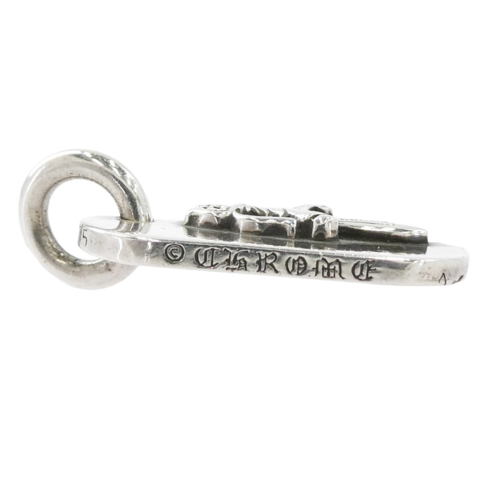 CHROME HEARTS クロムハーツ（原本無） 青山店伝票付属 RAISED DAGGER DOGTAG レイズドダガー ドッグタグ ペンダントトップ シルバー系【中古】