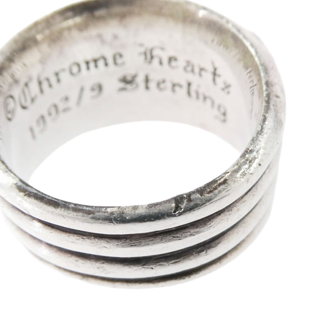 CHROME HEARTS クロムハーツ（原本無） DAGGER ダガー リング シルバー系 JP18.5号【中古】